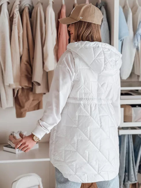 Sieviešu balta veste Demak