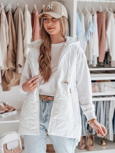 Sieviešu balta veste Demak