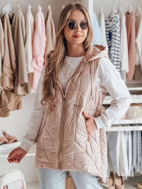 Sieviešu gaiši rozā veste Demak