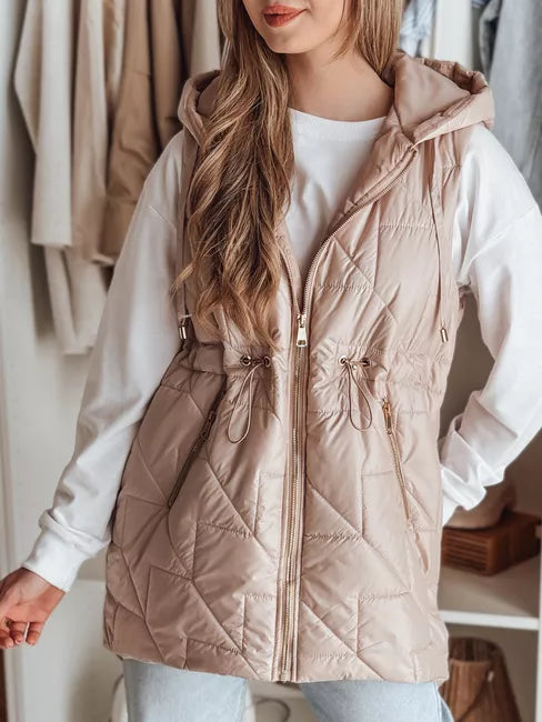 Sieviešu gaiši rozā veste Demak