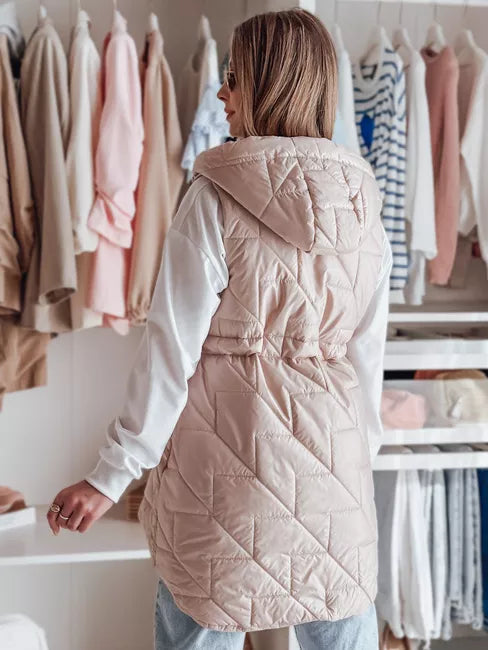 Sieviešu gaiši rozā veste Demak