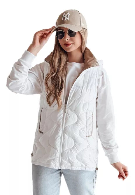 Sieviešu balta veste Vesolita