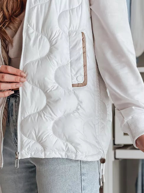 Sieviešu balta veste Vesolita