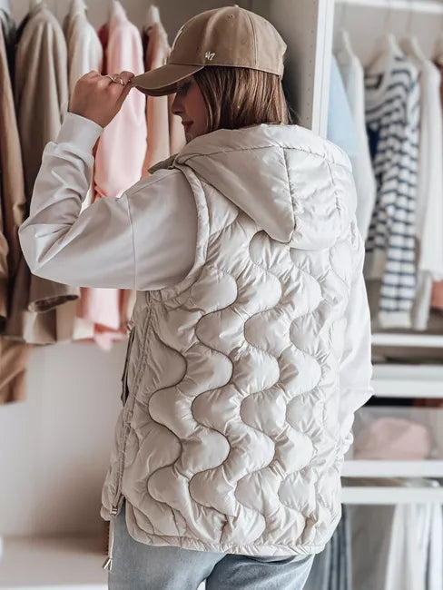 Sieviešu gaiši pelēka veste Vesolita