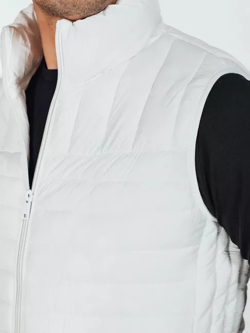 Vīriešu balta veste Pole