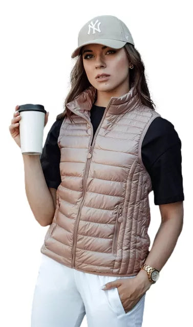 Sieviešu rozā veste Stilīga