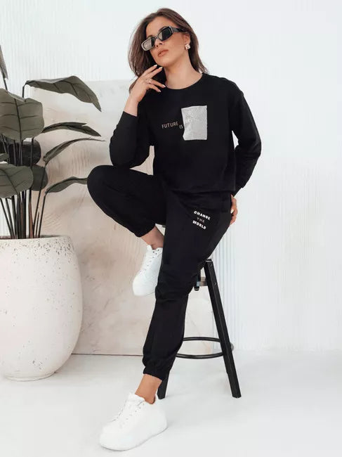 Sieviešu melns komplekts Future 