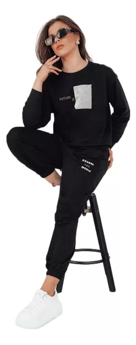 Sieviešu melns komplekts Future 