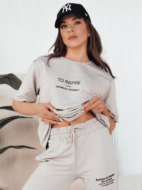 Sieviešu gaiši pelēks komplekts Dream