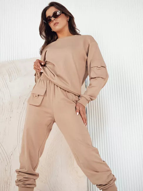 Sieviešu brūns komplekts Milak