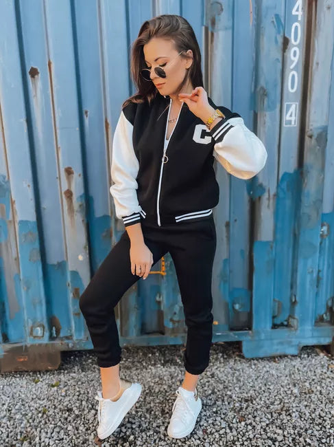 Sieviešu melns sporta komplekts Celia