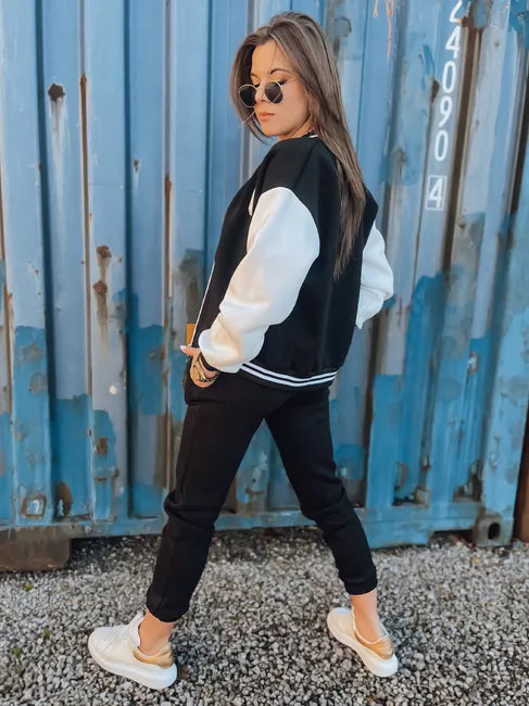 Sieviešu melns sporta komplekts Celia