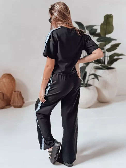 Sieviešu melns sporta komplekts Sport Like