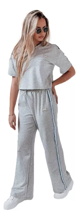 Sieviešu pelēks sporta komplekts Sport Like