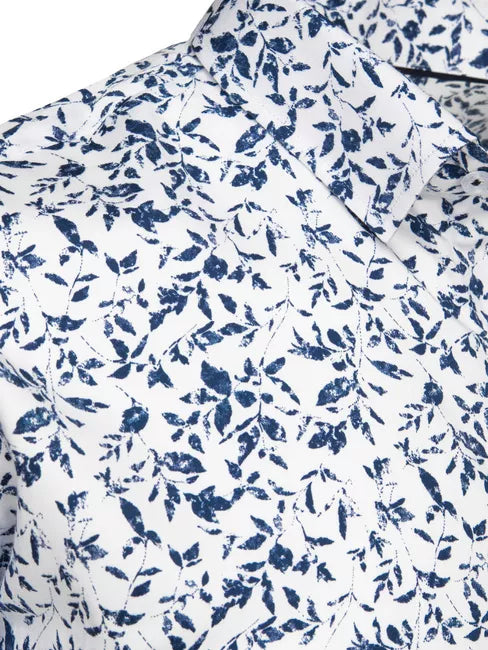 Vīriešu balts krekls ar garām piedurknēm Scot