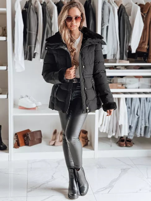 Sieviešu melna jaka Semi