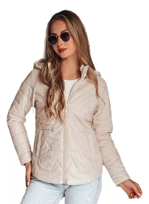 Sieviešu brūna jaka Enzo