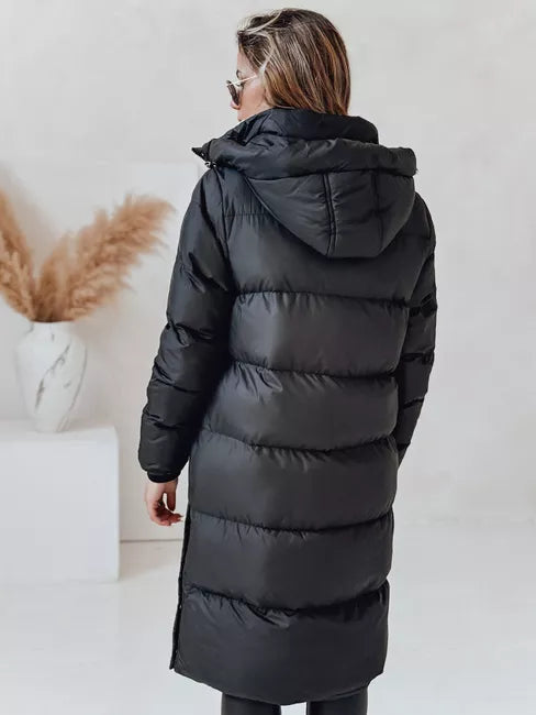 Sieviešu ziemas jaka melna Bren