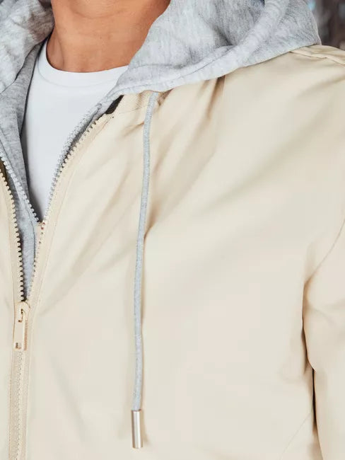 Vīriešu balta bomberjaka Edmin