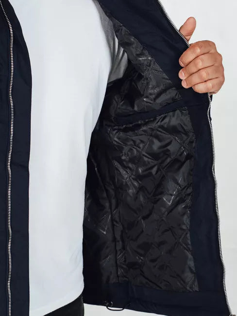 Vīriešu tumši zila Teros jaka