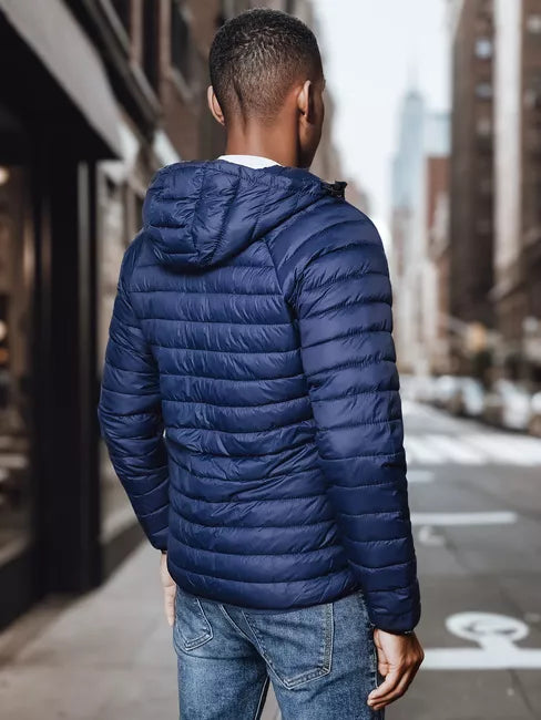 Vīriešu tumši zila jaka Serg