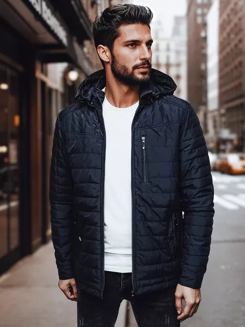 Vīriešu tumši zila jaka Kent