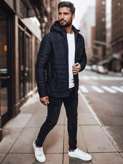 Vīriešu tumši zila jaka Kent