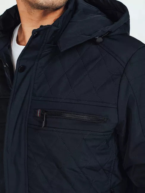 Vīriešu tumši zila jaka Kuder