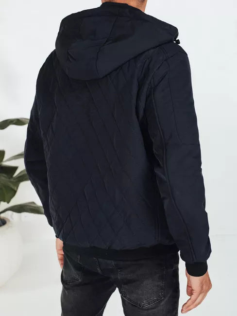 Vīriešu tumši zila jaka Kuder