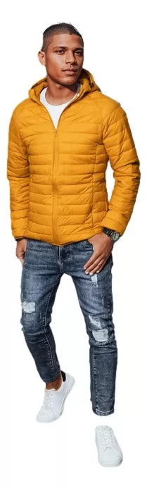 Vīriešu gaiši dzeltena jaka Serg