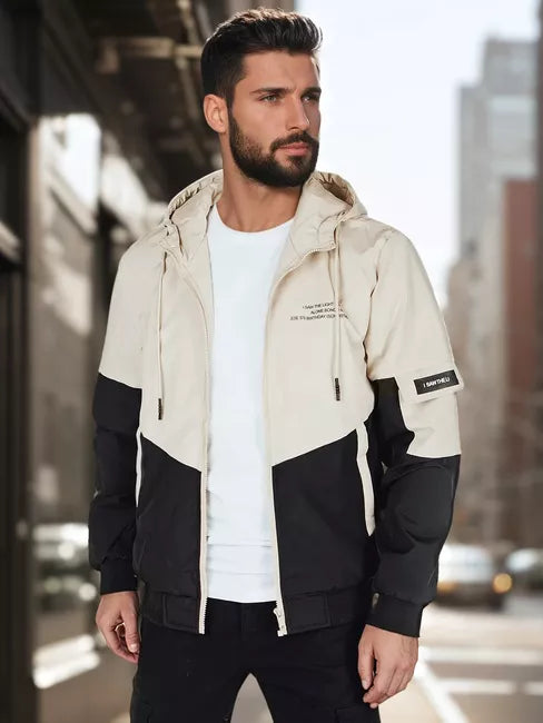 Vīriešu brūna jaka Mask