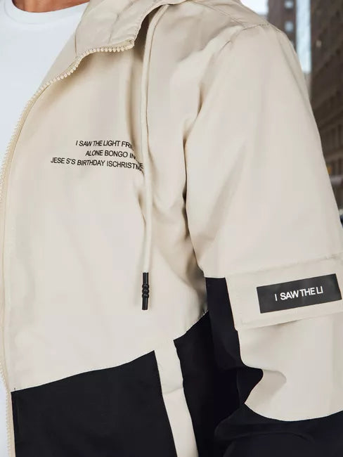 Vīriešu brūna jaka Mask