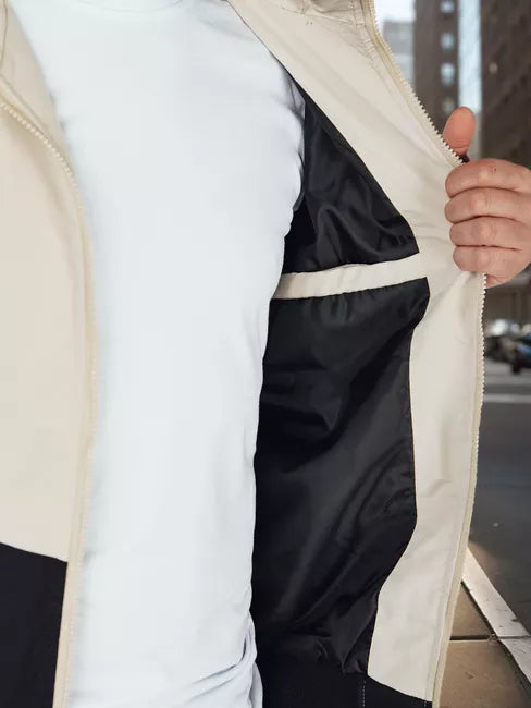 Vīriešu brūna jaka Mask