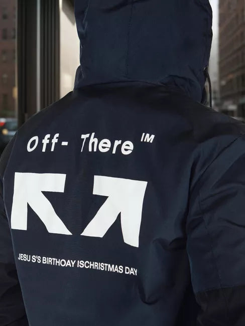 Vīriešu tumši zila jaka Mask