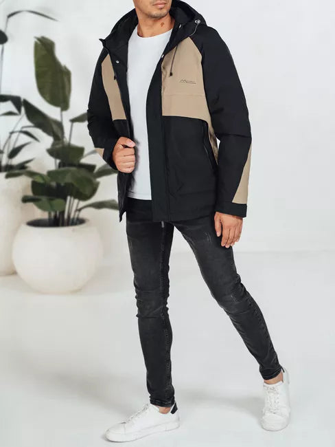 Vīriešu brūna ziemas jaka Banket