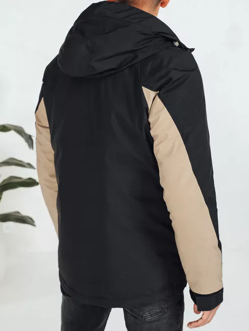 Vīriešu brūna ziemas jaka Banket