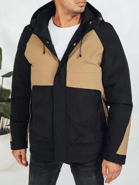 Vīriešu brūna ziemas jaka Banket