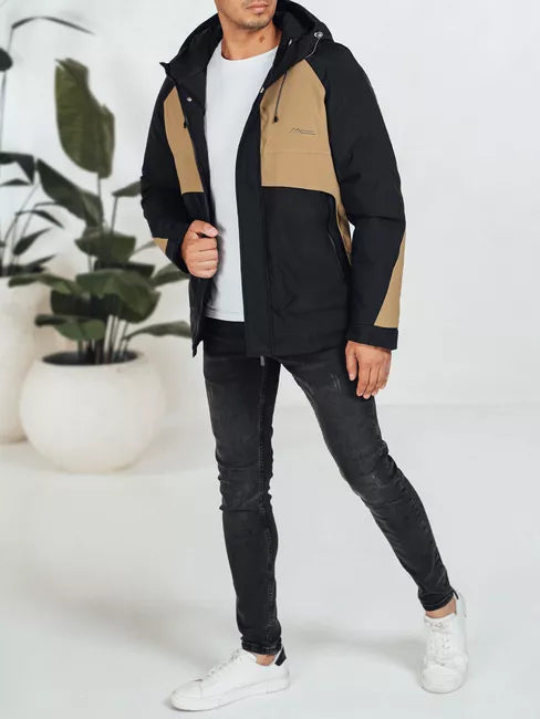 Vīriešu brūna ziemas jaka Banket