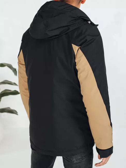 Vīriešu brūna ziemas jaka Banket