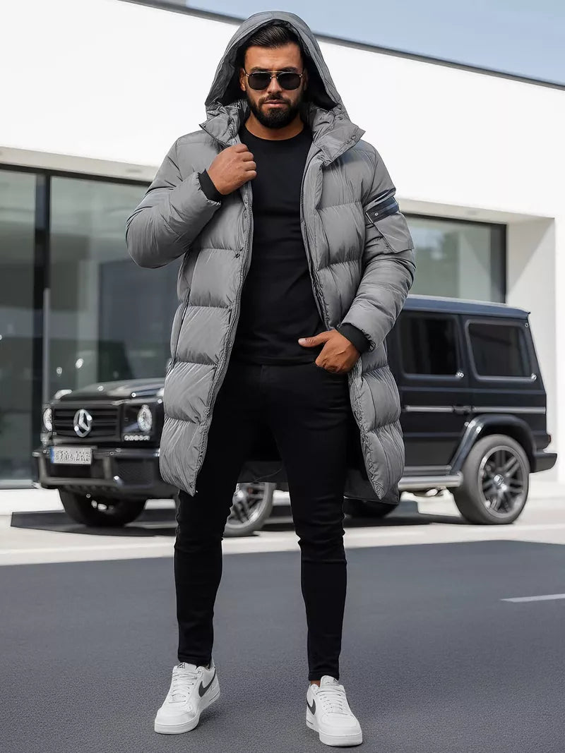 Ziemas pelēka jaka Setter