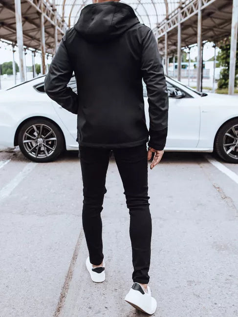 Vīriešu melna jaka Walt