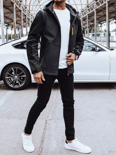 Vīriešu tumši pelēka jaka Walt