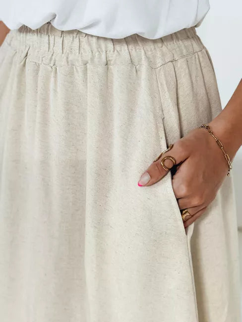 Sieviešu brūni svārki Ferry 