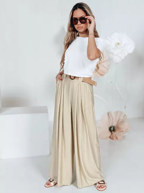 Sieviešu brūnas bikses Mirelou 