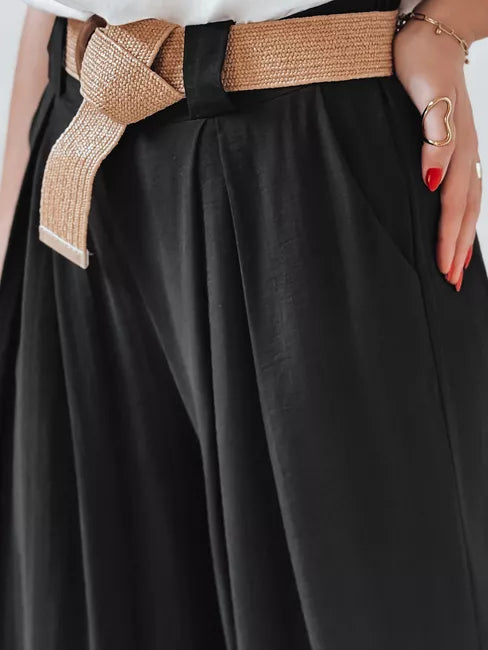 Sieviešu melnas bikses Mirelou 