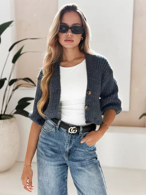 Sieviešu zils džemperis Lorel