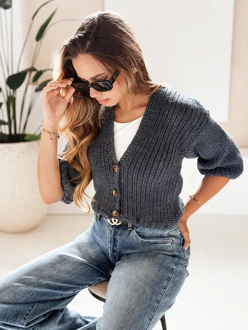 Sieviešu zils džemperis Lorel