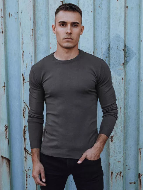 Vīriešu tumši zils džemperis Mika 