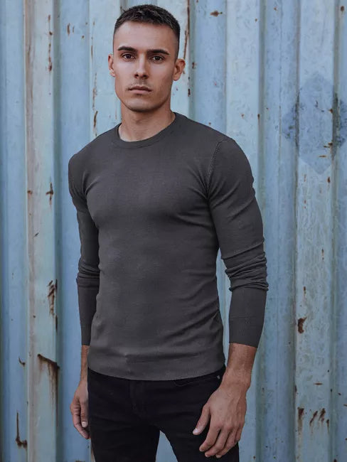 Vīriešu tumši zils džemperis Mika 