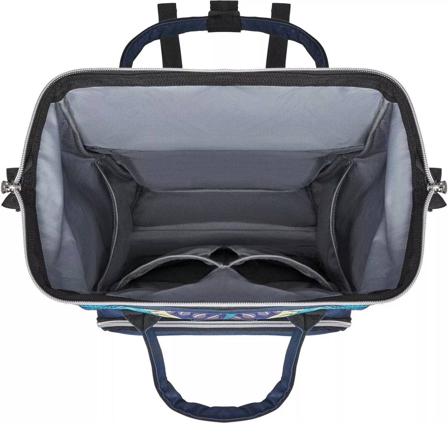 Zila mammas mugursoma ar rokturiem Uga